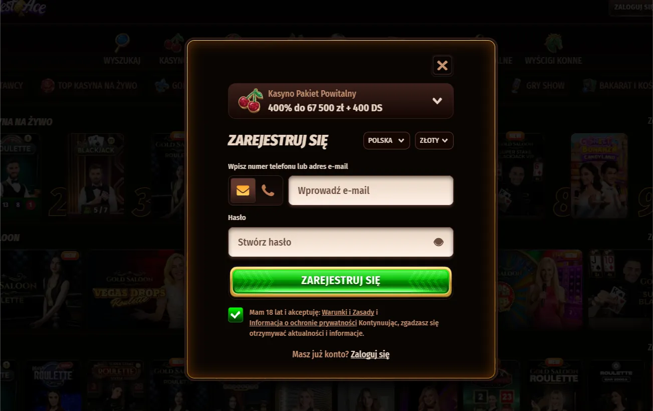 Kasyno online — rejestracja i weryfikacja konta krok po kroku